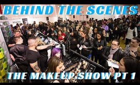 Behind the Scenes @themakeupshow SF w Social Media Correspondent Mathias Alan pt. 1- mathias4makeup