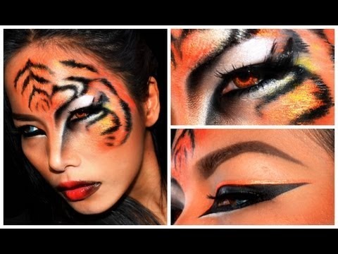 Banzai Fremkald Baby TIGER'' Halloween makeup look | maycry99999 Video | Beautylish