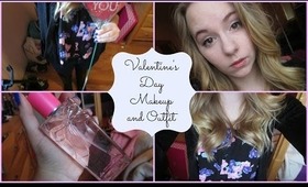 Valentine's Day Makeup & Outfit | Collab w/ xoLaurieox