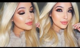 Bronze & Peach Makeup Tutorial Using All New Products!