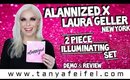 Alannized X Laura Geller New York 2 Piece Illuminating Set | Demo & Review | Tanya Feifel-Rhodes
