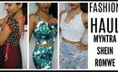 FASHION Try-On HAUL | MYNTRA, SHEIN, ROMWE, etc | Stacey Castanha