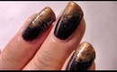 • Metallic Gradient Nails - Effie Trinket 'The Hunger Games' Inspired Nail Art  •