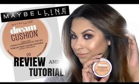 Maybelline Dream Cushion Foundation Review & Tutorial