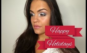 Silver New Years/Holiday Smokey Eye