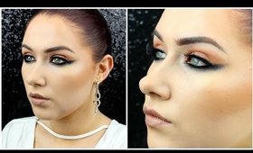 Kim Kardashian Cannes 2016 Inspired Make Up Tutorial ♡ Reverse Smokey Eye & Nude Lips ♡