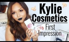 Kylie Cosmetics First Impression | KYMAGESTY, DEAD OF KNIGHT, DOLCE K & CANDY K | DEMO| GABYBAGGG