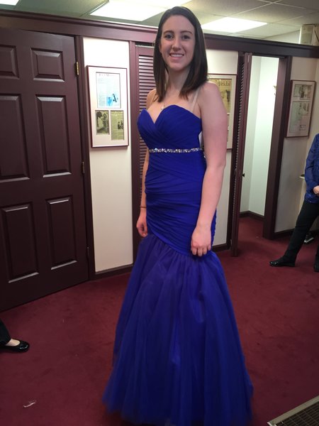 Prom makeup for royal blue dress. | Beautylish