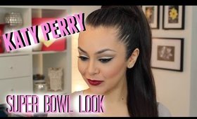 Katy Perry Super Bowl Hair and Makeup Tutorial