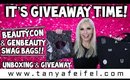 It’s Giveaway Time! | BeautyCon & GenBeauty Swag Bags!! | Unboxing & Giveaway | Tanya Feifel