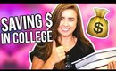 8 LIFE HACKS for SAVING MONEY in COLLEGE! | Back to School 2016