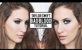 Taylor Swift Bad Blood Makeup Tutorial ♡ Navy Smokey Eye | JamiePaigeBeauty