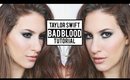 Taylor Swift Bad Blood Makeup Tutorial ♡ Navy Smokey Eye | JamiePaigeBeauty