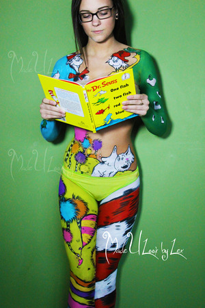 Original concept and body painting I did on my model, Kelli. Alexys Fleming ©, check out my page www.facebook.com/madeulookbylex