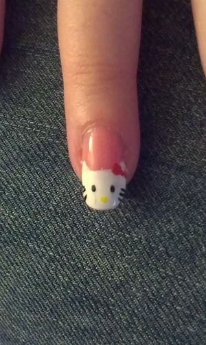 My mother's nail.. I made it ;)