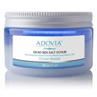 Adovia Dead Sea Salt Scrub - Ocean Breeze
