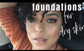 TOP 5 DRUGSTORE FOUNDATIONS DRY SKIN APPROVED ‼️ Episode #2 | 2019 FAVORITES | MelissaQ