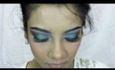 midnight blues eye makeup tutorial