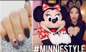 Minnie Inspired Nail Art | #MinnieStyle