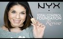 BEST NEW DRUGSTORNYX Total Control Foundation Review | @girlythingsby_e