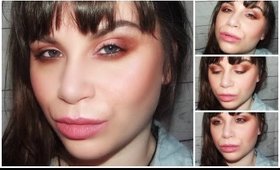 Muted Peach Toned Grunge Using Lime Crime Venus Palette