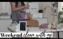 WEEKEND CLEAN WITH ME MOTIVATION UK DIARY