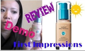 Covergirl Outlast Stay Fabulous 3 in 1 Foundation (Review/Demo)