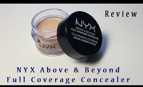 NYX Above & Beyond Concealer Review