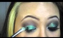 Tutorial: Emeralds and Amethyst Eye Makeup