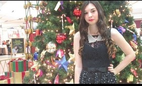 Holiday Party ❅ Hair, Makeup, & Outfit Idea ☃