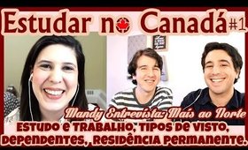 ESTUDAR no CANADÁ #1: Visto canadense | Trabalhar no Canada | Residência permanente