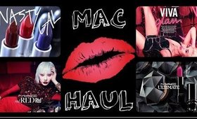 MAC Haul - Ultimate, Viva Glam Miley, Red Red Red, Nasty Gal & more