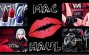 MAC Haul - Ultimate, Viva Glam Miley, Red Red Red, Nasty Gal & more