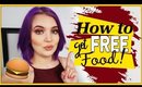 How To Get Free Food!!!!! Several Ways To Eat Free!