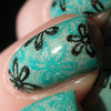 Flowery Spring manicure: Inspired by Louis Vuitton Spring/Summer 2012 Ready-To-Wear by Marc Jacobs
