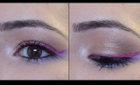 POP of COLOR: spring makeup look