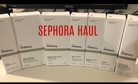 Sephora Haul (Skincare & Makeup)