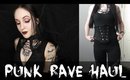 Punk Rave Clothing Haul and Try On!!