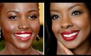 Lupita Nyong'o Inspired Makeup Tutorial for Valentines!