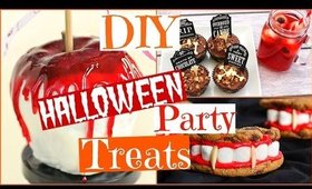 DIY Halloween Treats 2015