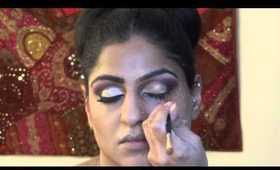 Indian/Pakistani bridal wedding makeup by Raji