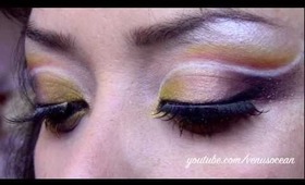 Penguin inspired makeup tutorial