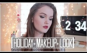 Simple Holiday Glam Makeup Look!