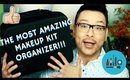 ORGANIZE your Makeup Kit with this Amazing Pro Makeup Travel Bag by ESUM - mathias4makeup