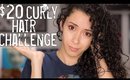 $20 Curly Hair Routine Challenge