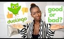 SO I FINALLY TRIED DUOLINGO!...And Here Are My Honest Thoughts! (Not Very Good)