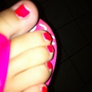 Pink nails!!!