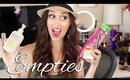 Products I Have Used Up - Empties Hits & Misses!