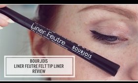 Bourjois Felt Tip Eyeliner Review & Demo || Lilac Ghosts