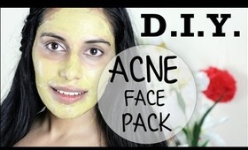 Acne Removal Treatment {DIY} Face Mask for Oily, Sensitive & Acne-Prone Skin